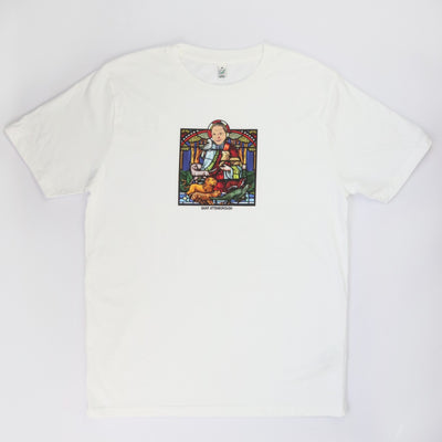 David Attenborough | White Organic Cotton T-Shirt