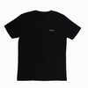 Organic Cotton Sunset Black T-Shirt for Men