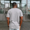 Grey Organic Cotton Men's T-Shirt | Cariki C - Cariki Bamboo Clothing