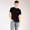 Mens Black Recycled Polyester Sunset T-Shirt