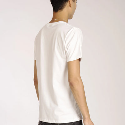 Mens Heavy Organic Cotton Plain White T-Shirt