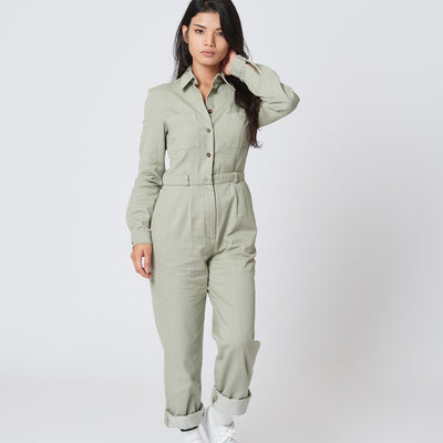 Green Organic Cotton Jumpsuit
