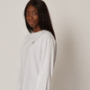 Women's White Mountain Organic Cotton Long Sleeve T-Shirt
