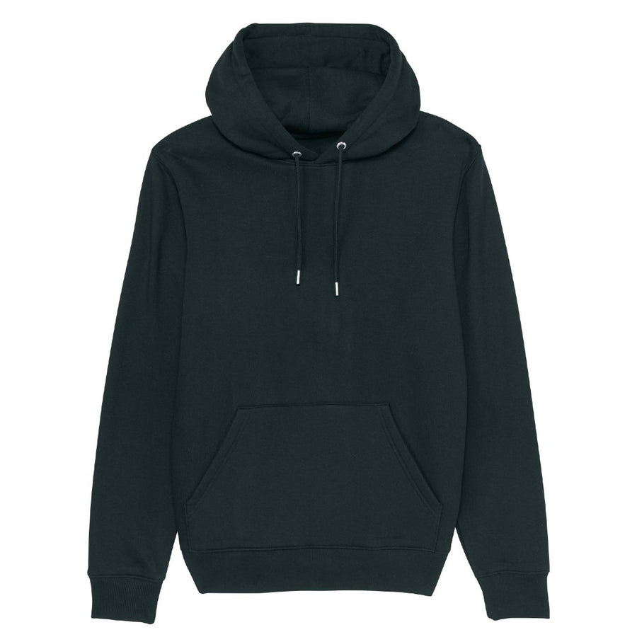Black sustainable hoodie basics