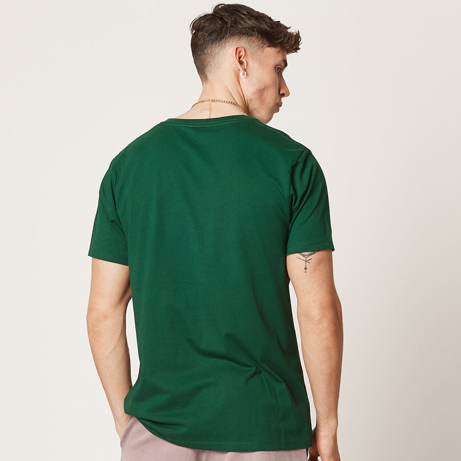 Mens Mushroom Green Organic T-Shirt