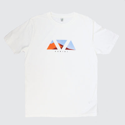 Desert Wanderer | White Organic Cotton T-Shirt